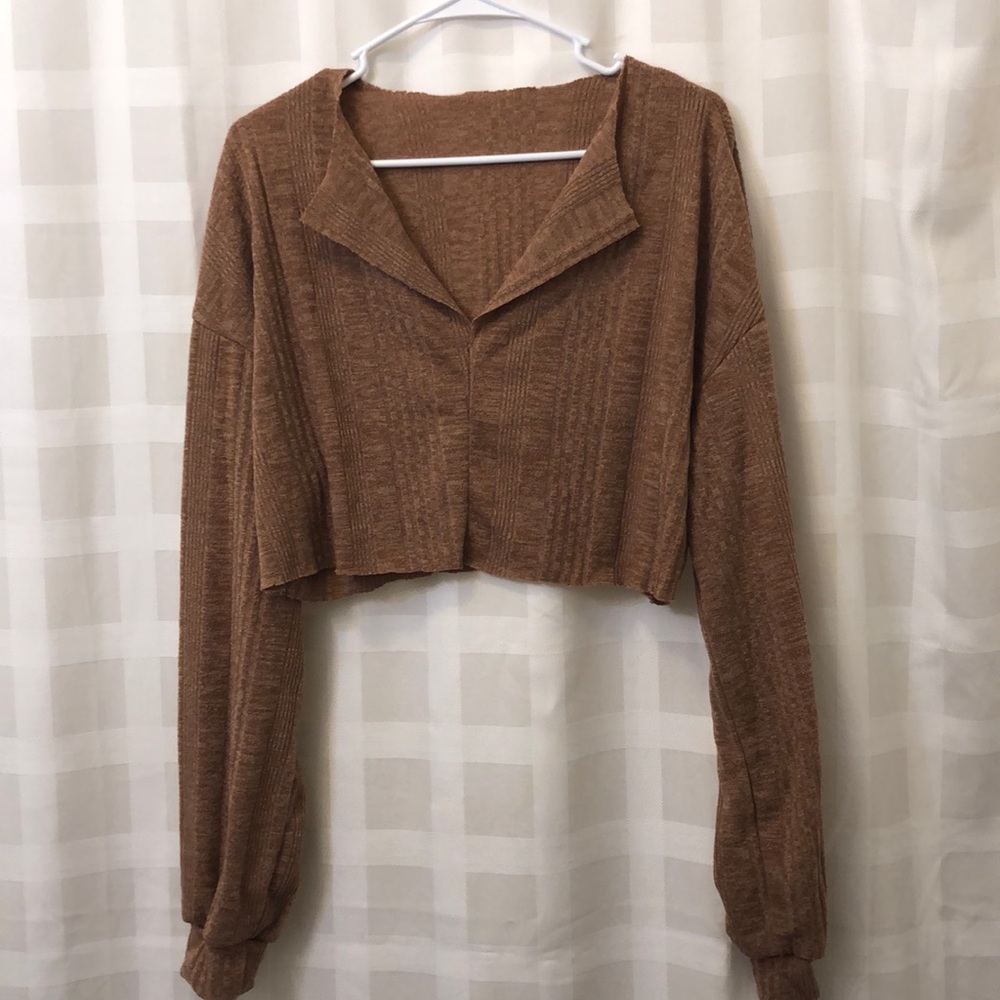 Crop top sweater